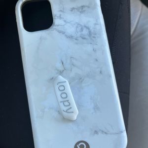 White IPhone 11 Loop case